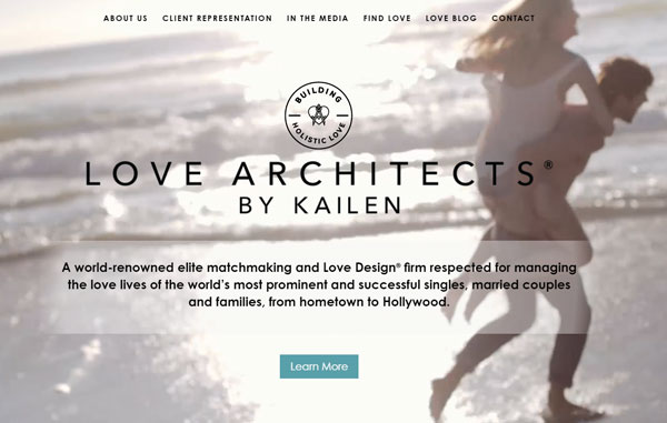 Elite Matchmaker Profile: Who Is Kailen Rosenberg? 2 Love Architects matchmaking service
