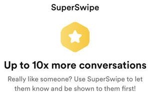 Bumble SuperSwipe