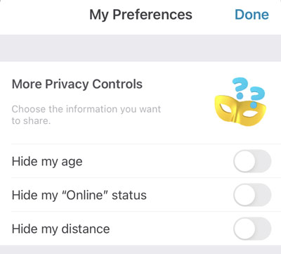 Happn privacy