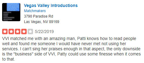 Yelp review for Patti Novak