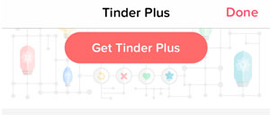 Tinder Plus icon