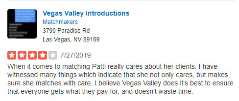 Patti Novak Yelp review