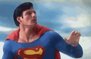 superman searching gif