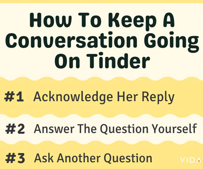 how to navigate a tinder conversation