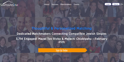SawYouAtSinai Jewish Matchmaking Site