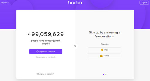 badoo website