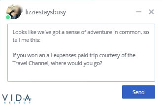 11 Online Dating First Message Examples That Get Responses 5 Travel message
