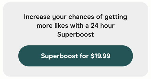 hinge Superboost cost