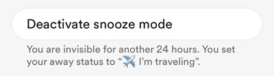 Bumble Incognito Mode: How It Works, Price & More! 3 Deactivate snooze mode on Bumble