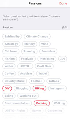 What Is Tinder? And Is It Just A Hookup App? (Updated 2023) 5 How to add Tinder Interests to your bio