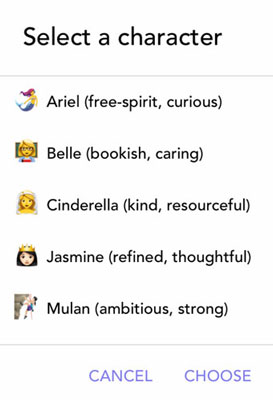 Fairytrail character list