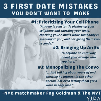 Fay Goldman dating tips