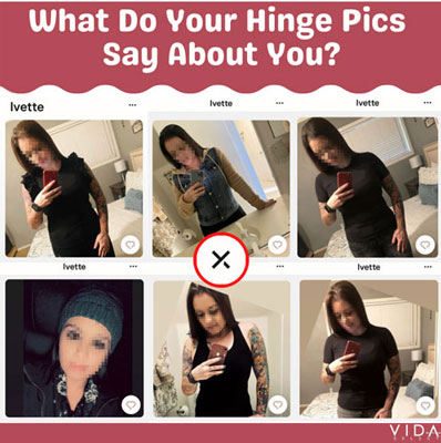 Hinge photo tip for women