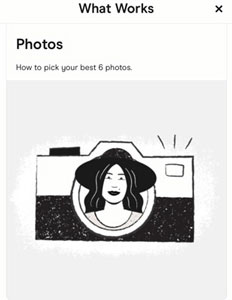 Hinge "What Works" Photos Guide
