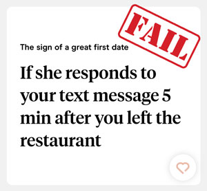 Hinge answer mistake #3