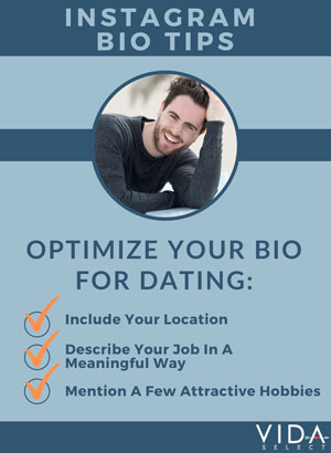 Instagram dating bio tip