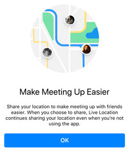 Facebook Dating Live Location