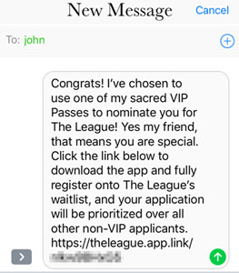 How To Get Off The League Waitlist (5 Tips For 2023) 8 Example of a League VIP pass