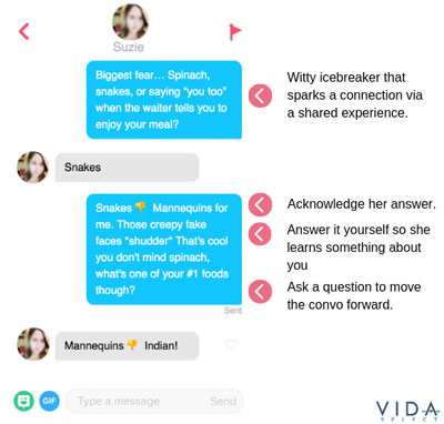 Best convo starters on tinder clearance