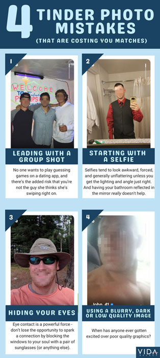 How to Reset Tinder and Restore Your Elo Score in 2022 5 4 common Tinder photo mistakes