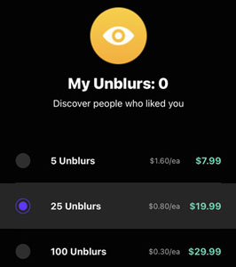 Hily Dating App Review For 2023 (Does It Actually Work?) 10 Unblur feature on Hily