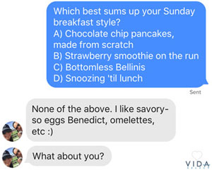 icebreaker about breakfast style