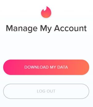 Download Tinder data