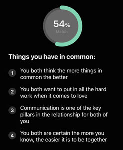 Hily Dating App Review For 2023 (Does It Actually Work?) 4 Hily compatibility score example