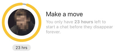 Bumble's time limit for women
