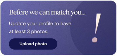 Match.com photo minimum notification