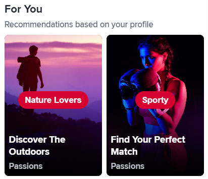 Tinder Explore: What It Is & How To Get More Matches With It 9 Tinder Explore For You section