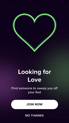 Tinder Explore Looking For Love Category