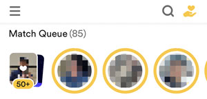 Bumble Match Queue