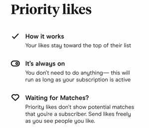 HingeX Review: Is It Worth $49.99 Per Month? 1 HingeX priority likes