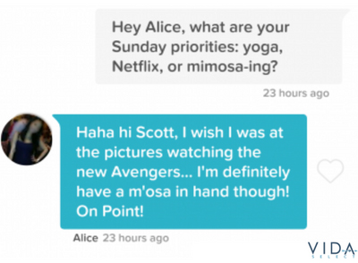 What are your Sunday priorities Tinder conversation starter