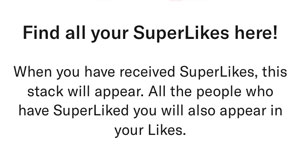 Find Your SuperLikes