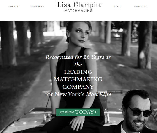 Lisa Clampitt millionaire dating agency