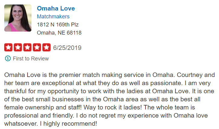 Midwest Matchmaking Yelp review