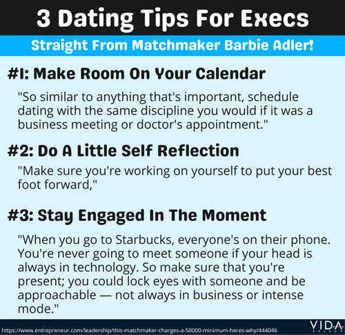Barbie Adler's dating tips for busy professionals