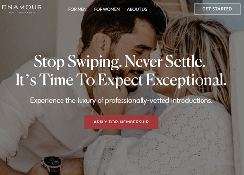 Enamour matchmaking homepage