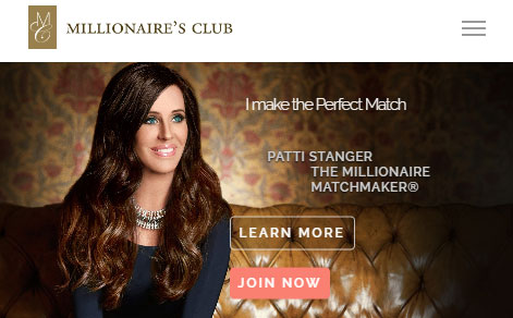 Millionaire's Club homepage
