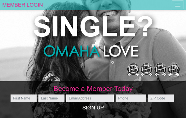 Omaha Love homepage