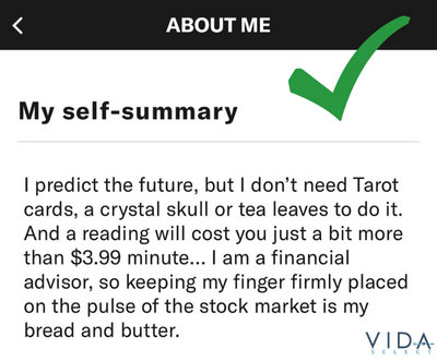 OkCupid SuperLike Explained: How It Works, 2023 Cost & More! 8 Example of a good self-summary first sentence on OkCupid