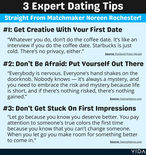 3 dating tips from Noreen Rochester