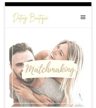 Dating Boutique website