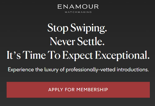 Enamour London matchmaking service