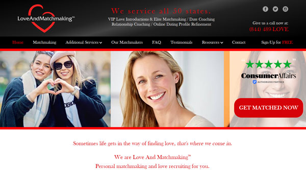 Love And Matchmaking website
