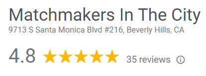 Matchmakers In The City 4.8 star Google rating