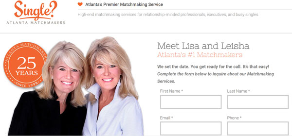 Single Atlanta Matchmakers Review: Should You Hire The Twins? 1 Single Atlanta Matchmakers website