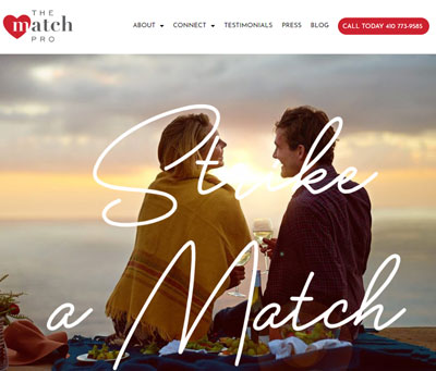 The MatchPro website